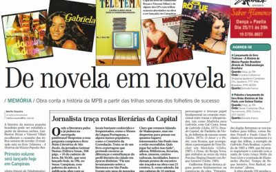 Rotas literárias de São Paulo no jornal Correio Popular