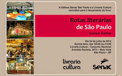 Lançamento Rotas Literárias de São Paulo